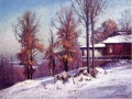 Maison des vents chantants Impressionniste Indiana paysages Théodore Clement Steele